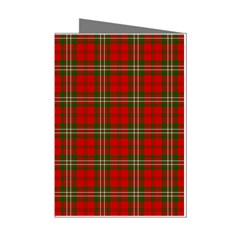 Scott Tartan Mini Greeting Cards (Pkg of 8) from ArtsNow.com Left