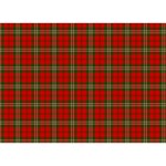 Scott Tartan Birthday Cake 3D Greeting Card (7x5)