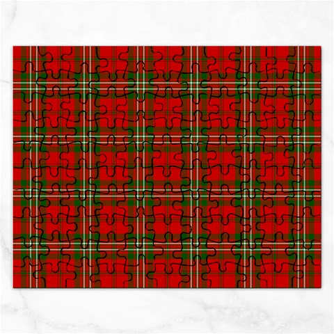 Scott Tartan Jigsaw Puzzle (Rectangular) from ArtsNow.com Front