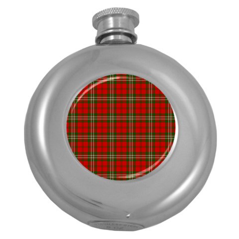 Scott Tartan Hip Flask (5 oz) from ArtsNow.com Front