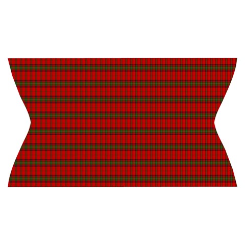 Seton Tartan Yoga Cropped Leggings from ArtsNow.com Waistband Front