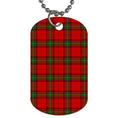 Seton Tartan Dog Tag (Two Sides) from ArtsNow.com Back