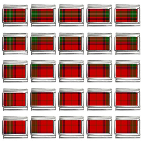 Seton Tartan 9mm Italian Charm (25 pack) from ArtsNow.com Front