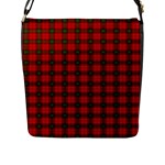 Seton Tartan Flap Closure Messenger Bag (L)
