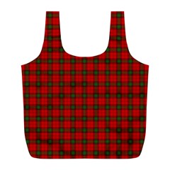 Seton Tartan Full Print Recycle Bag (L) from ArtsNow.com Back