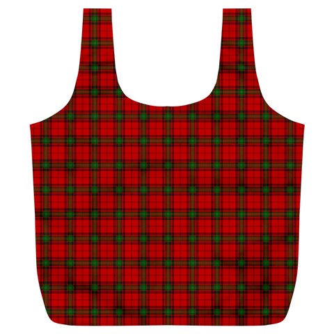 Seton Tartan Full Print Recycle Bag (XL) from ArtsNow.com Front