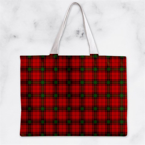 Seton Tartan Zipper Mini Tote Bag from ArtsNow.com Front