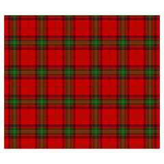Seton Tartan Zipper Large Tote Bag from ArtsNow.com Back