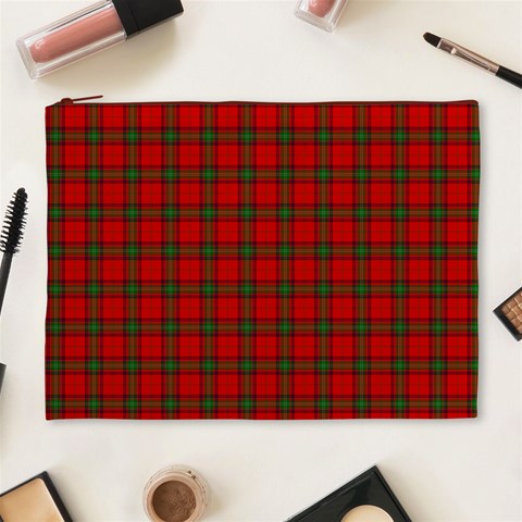 Seton Tartan Cosmetic Bag (XL) from ArtsNow.com Front