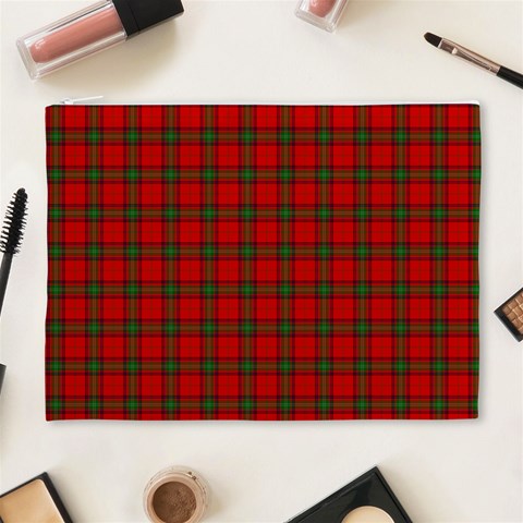 Seton Tartan Cosmetic Bag (XL) from ArtsNow.com Front