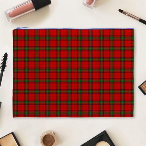 Seton Tartan Cosmetic Bag (XL) from ArtsNow.com Front