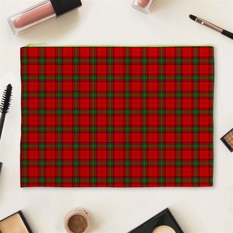 Seton Tartan Cosmetic Bag (XL) from ArtsNow.com Front