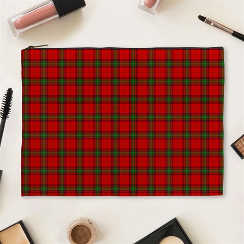 Seton Tartan Cosmetic Bag (XL) from ArtsNow.com Front