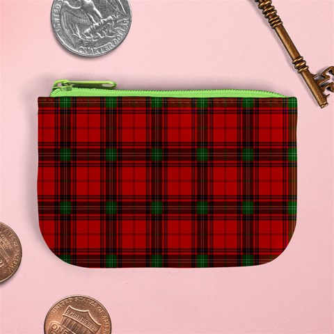 Seton Tartan Mini Coin Purse from ArtsNow.com Front