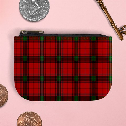 Seton Tartan Mini Coin Purse from ArtsNow.com Front