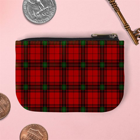Seton Tartan Mini Coin Purse from ArtsNow.com Back