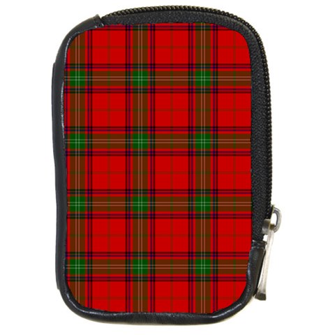 Seton Tartan Compact Camera Leather Case from ArtsNow.com Front