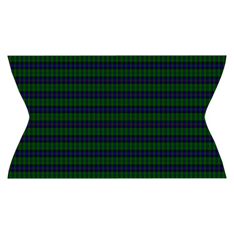 Armstrong Tartan Yoga Cropped Leggings from ArtsNow.com Waistband Front