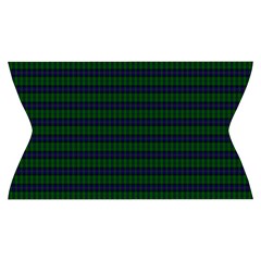 Armstrong Tartan Yoga Cropped Leggings from ArtsNow.com Waistband Front