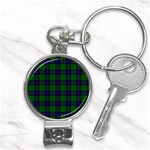Armstrong Tartan Nail Clippers Key Chain