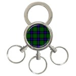 Armstrong Tartan 3-Ring Key Chain