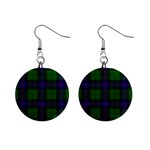 Armstrong Tartan 1  Button Earrings