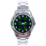 Armstrong Tartan Stainless Steel Analogue Watch