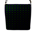 Armstrong Tartan Flap Closure Messenger Bag (L)