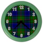 Colquhoun Tartan Color Wall Clock