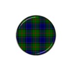 Colquhoun Tartan Hat Clip Ball Marker (4 pack)