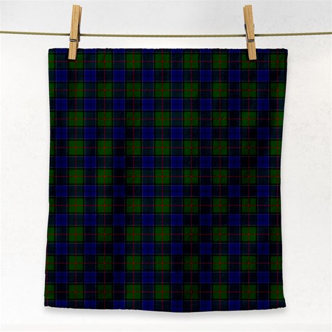 Colquhoun Tartan Face Towel from ArtsNow.com Front