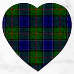 Colquhoun Tartan Jigsaw Puzzle (Heart)