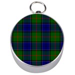 Colquhoun Tartan Silver Compass