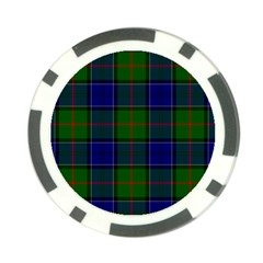 Colquhoun Tartan Poker Chip Card Guard (10 pack) from ArtsNow.com Back