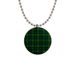 Cranstoun Tartan 1  Button Necklace