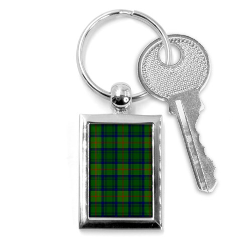 Cranstoun Tartan Key Chain (Rectangle) from ArtsNow.com Front