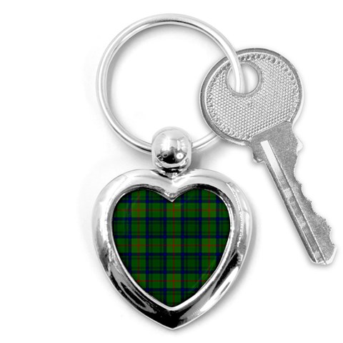 Cranstoun Tartan Key Chain (Heart) from ArtsNow.com Front