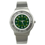 Cranstoun Tartan Stainless Steel Watch