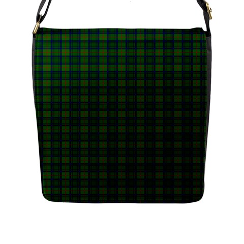 Cranstoun Tartan Flap Closure Messenger Bag (L) from ArtsNow.com Front