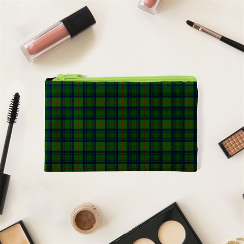 Cranstoun Tartan Canvas Cosmetic Bag (XS) from ArtsNow.com Front