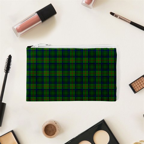 Cranstoun Tartan Canvas Cosmetic Bag (XS) from ArtsNow.com Front