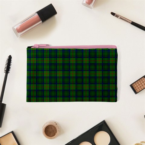 Cranstoun Tartan Canvas Cosmetic Bag (XS) from ArtsNow.com Front