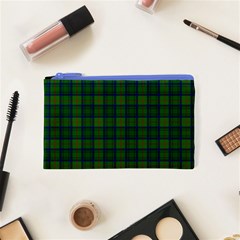 Cranstoun Tartan Canvas Cosmetic Bag (XS) from ArtsNow.com Front