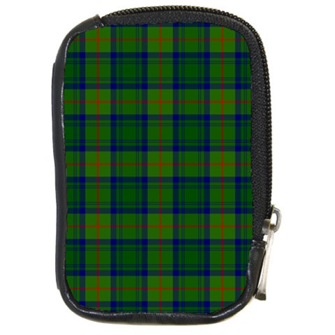 Cranstoun Tartan Compact Camera Leather Case from ArtsNow.com Front