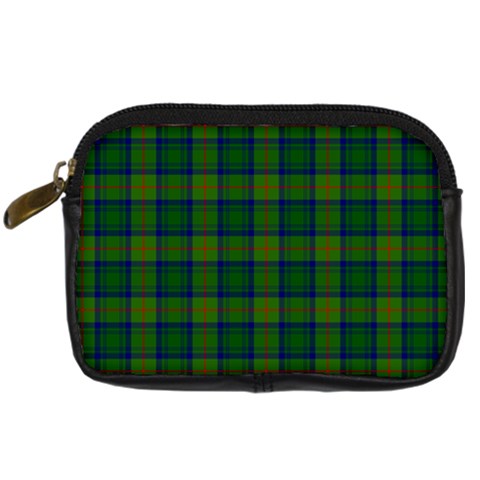 Cranstoun Tartan Digital Camera Leather Case from ArtsNow.com Front