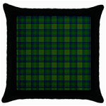 Cranstoun Tartan Throw Pillow Case (Black)