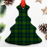 Cranstoun Tartan Christmas Tree Ornament (Two Sides)