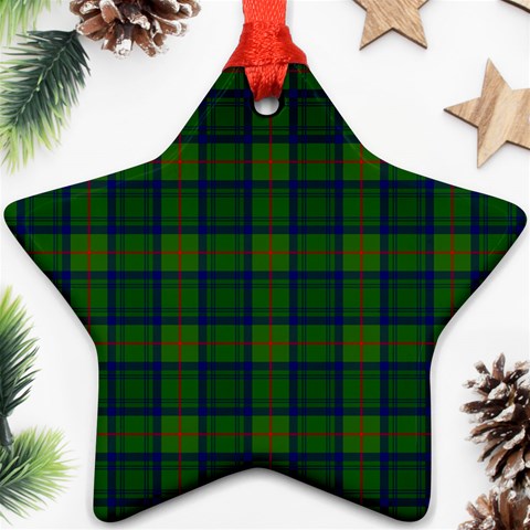 Cranstoun Tartan Ornament (Star) from ArtsNow.com Front