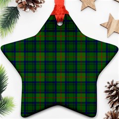 Cranstoun Tartan Star Ornament (Two Sides) from ArtsNow.com Back