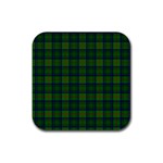 Cranstoun Tartan Rubber Coaster (Square)